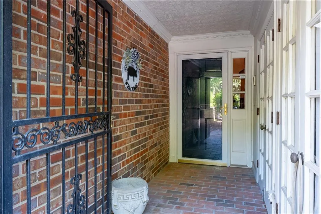 View of exterior entry