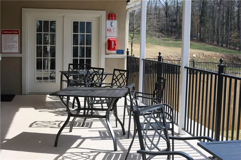 Clubhouse Patio