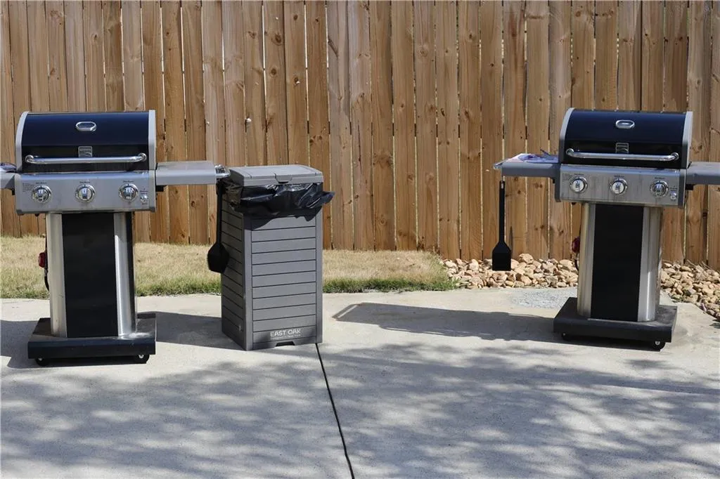 Shared Grill and Patio