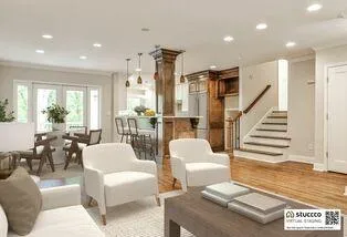 Family Room - virtually staged