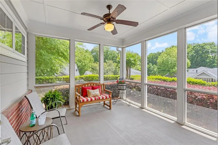 Welcome home and enjoy your screened in porch