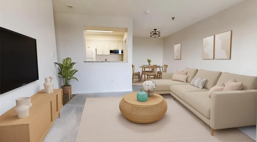 View of living room