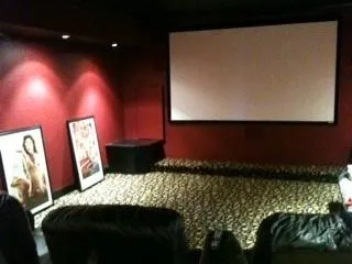 View of cinema room