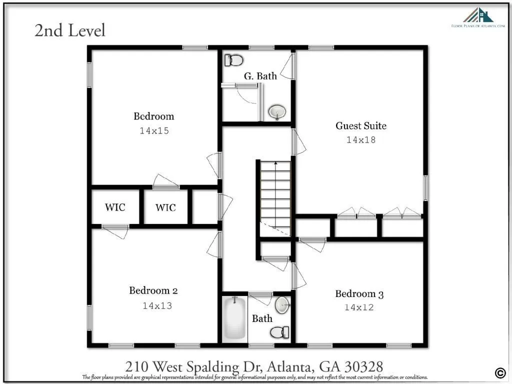 210 W Spalding Drive, Atlanta, Georgia 30328, 5 Bedrooms Bedrooms, ,3 BathroomsBathrooms,Residential,Sold,210 W Spalding Drive,7426010