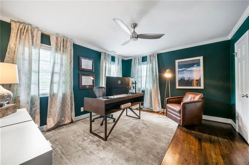 3rd upstairs bedroom currently being used as an offer