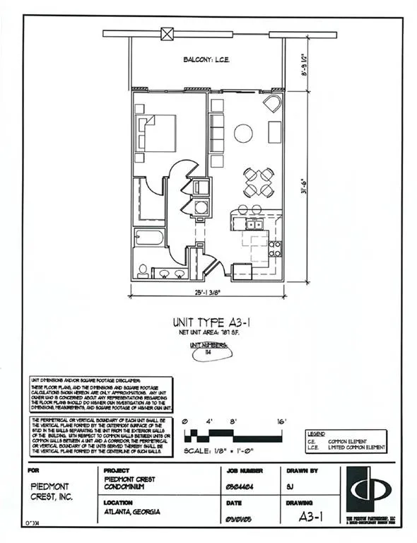 View of room layout