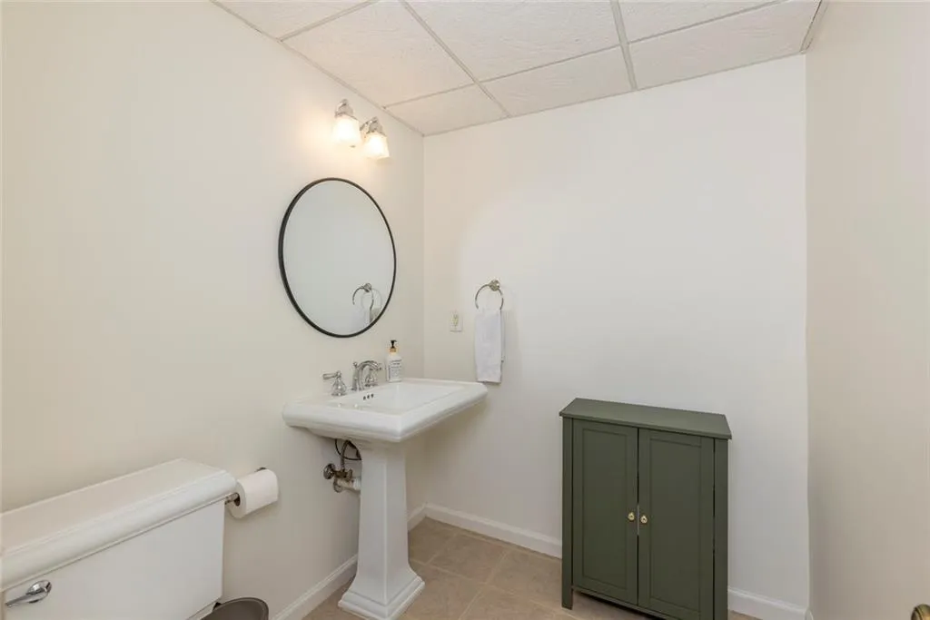 Basement Half Bath