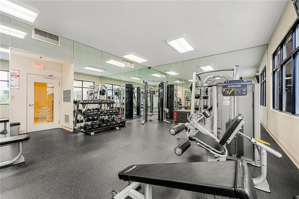 View of gym