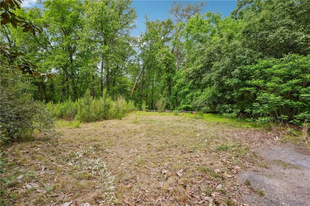 View of wooded area