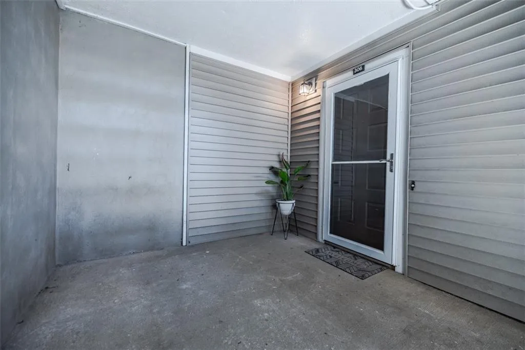 The home is a corner unit and has one shared wall.