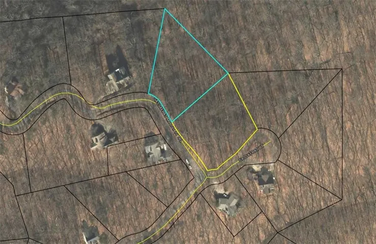 Plat Map. Illustrating lot boundaries and public right-of-ways for the property