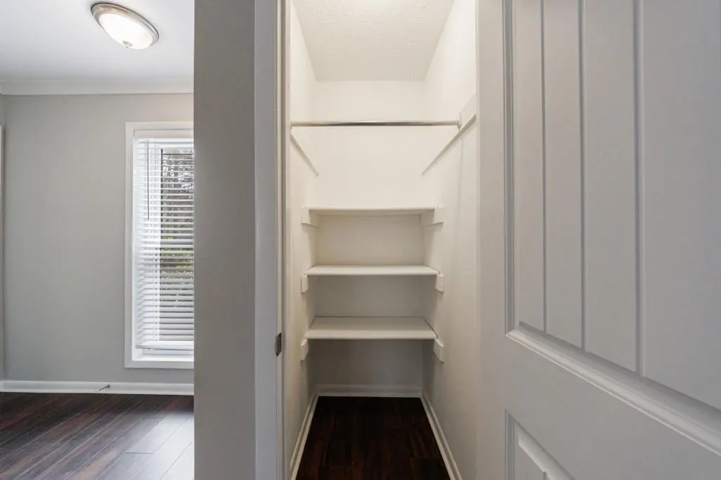 So much closet space in this home!