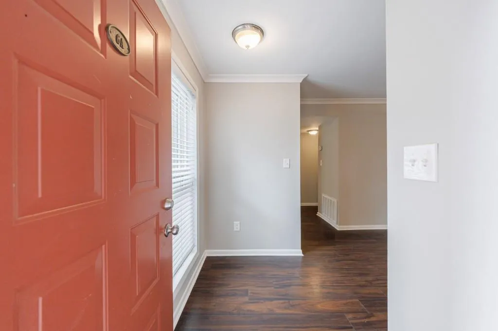 Open the door to this open plan, light filled home on the first level