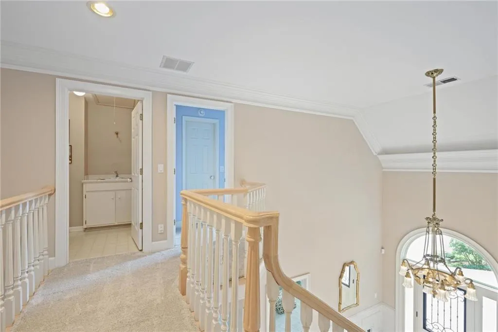 upstairs landing
