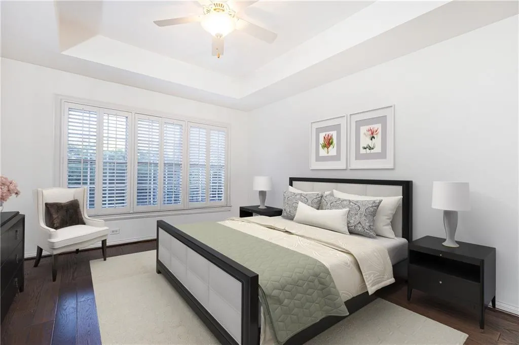 Virtually Staged Primary Bedroom Virtually Staged Primary Bedroom