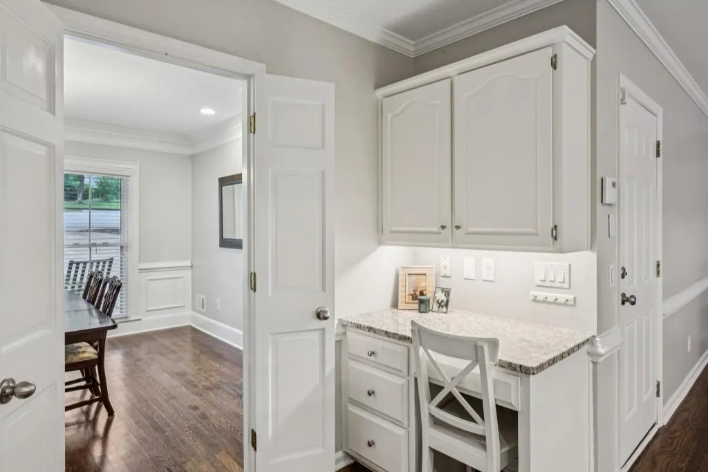 Desk In Kitchen
