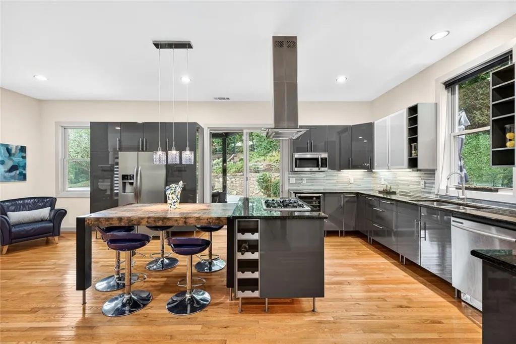 Custom European styled cabinetry