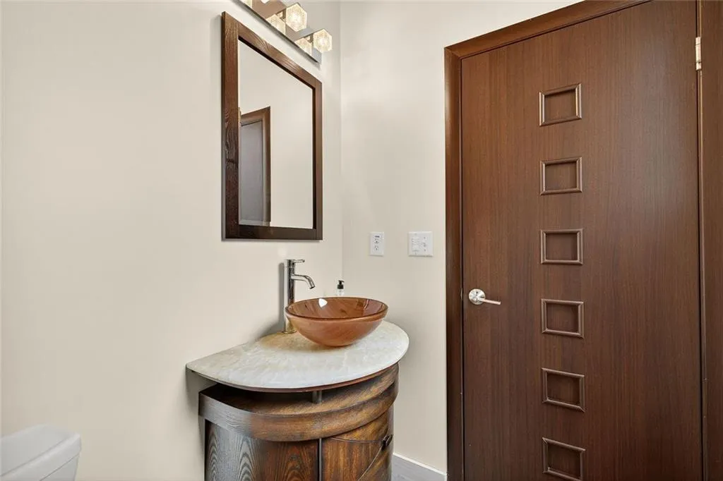 Powder Room on main lever