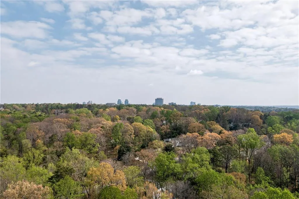 Birds eye drone view north!