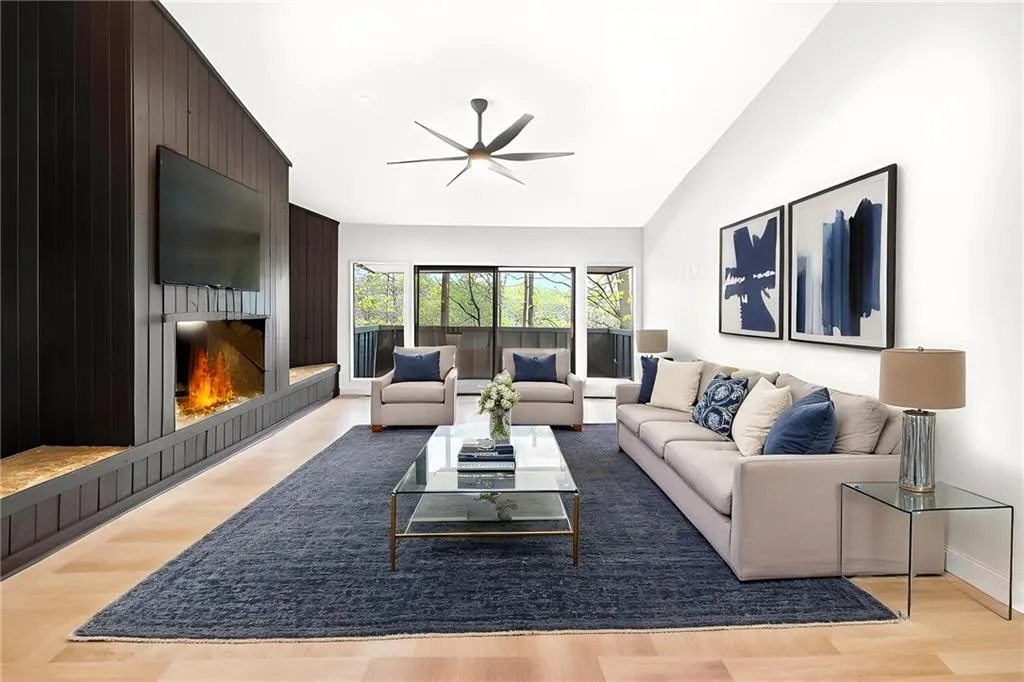 Private den off primary bedroom, don't miss the covered patio