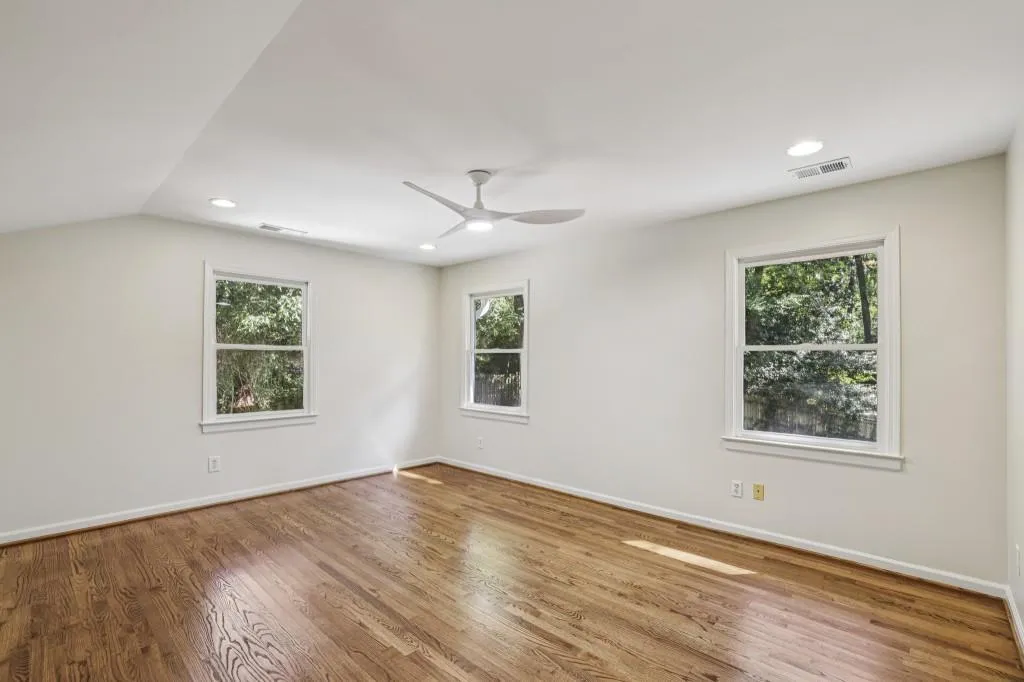 Spacious Primary Suite With A Custom Walk-In Closet & A Private Ensuite Bathroom