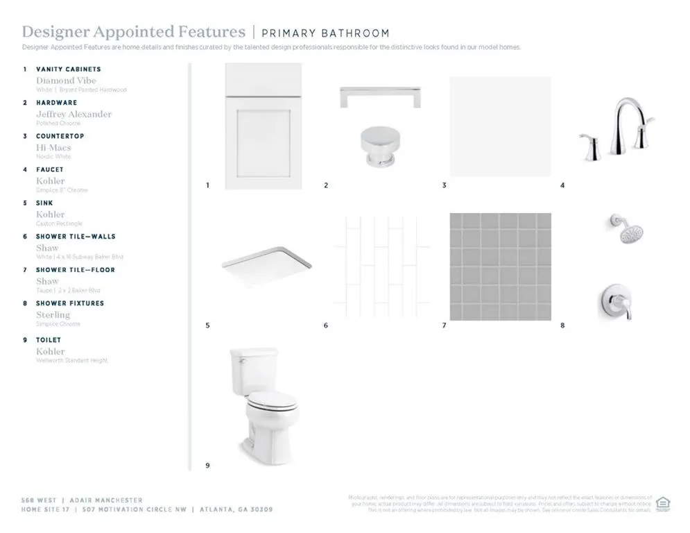 Thoughtful Designer Appointed Collection by Toll Brothers' Design Experts