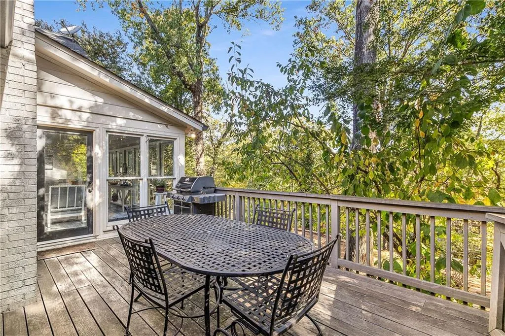 Large open-air deck could use a little 