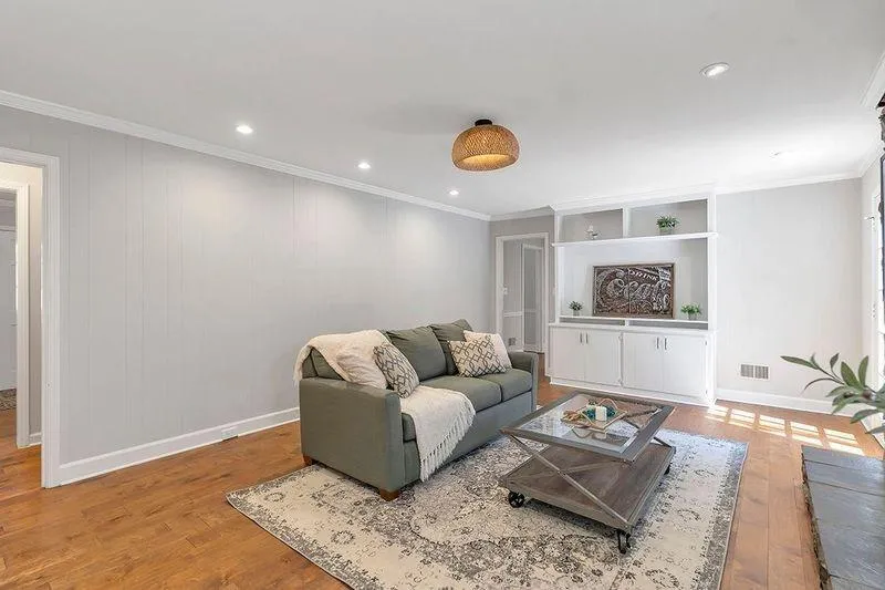 Family Room view towards kitchen