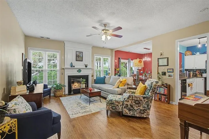 Open Main-Level Floor Plan with Easy Flow Between the Family Room and Dining Area