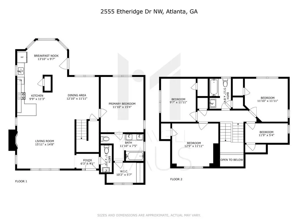 2555 Etheridge Drive Nw, Atlanta, Georgia 30318, 4 Bedrooms Bedrooms, ,2 BathroomsBathrooms,Residential,For Sale,2555 Etheridge Drive Nw,7610541