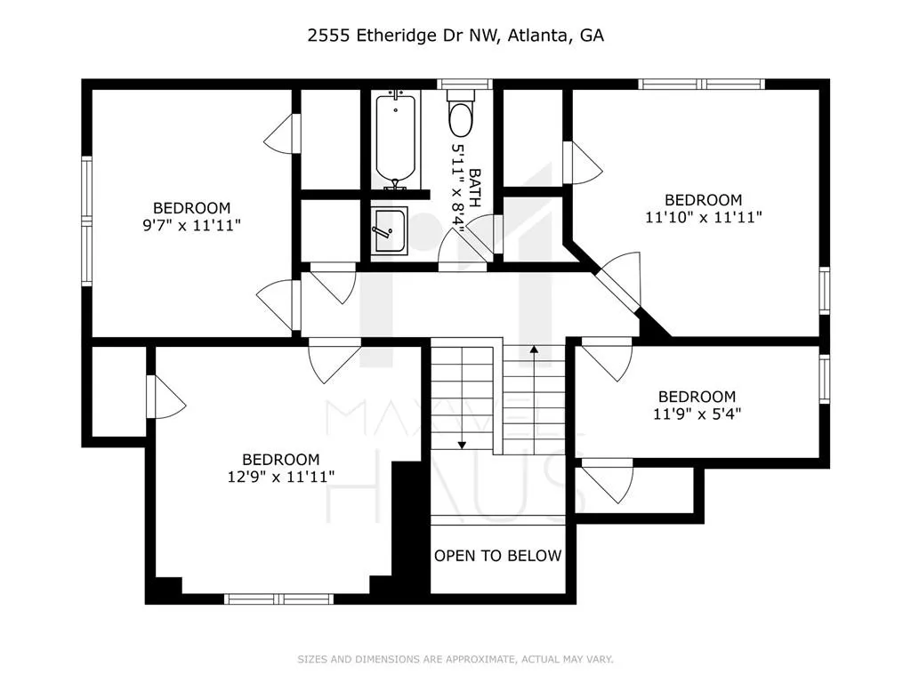 2555 Etheridge Drive Nw, Atlanta, Georgia 30318, 4 Bedrooms Bedrooms, ,2 BathroomsBathrooms,Residential,For Sale,2555 Etheridge Drive Nw,7610541