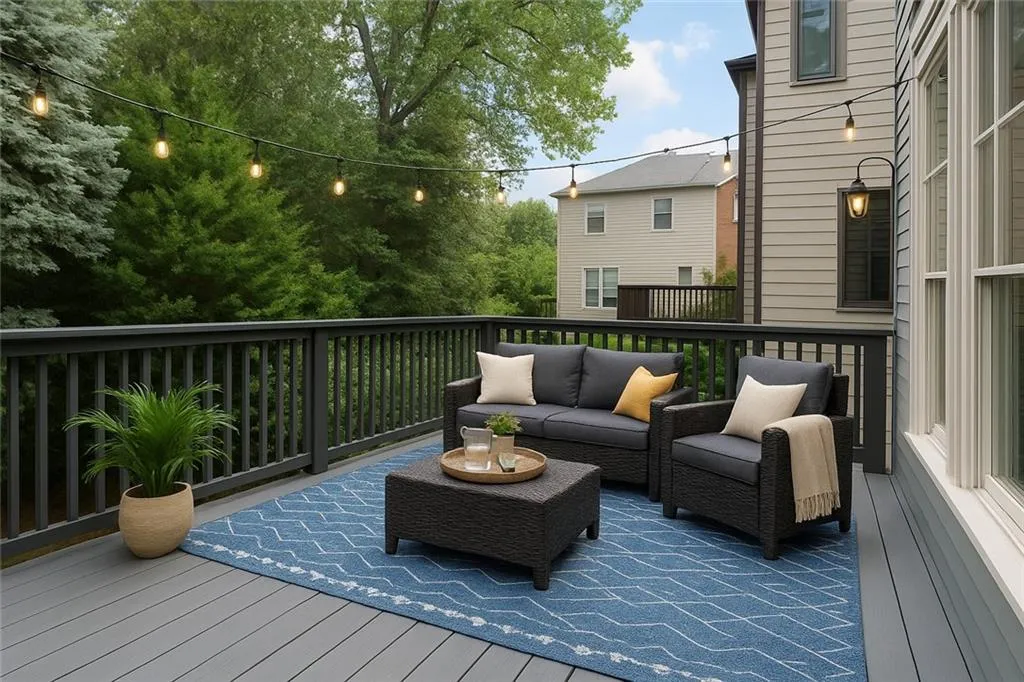 Extra sized double level deck