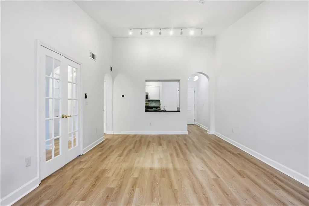 French Doors to Master Bedroom