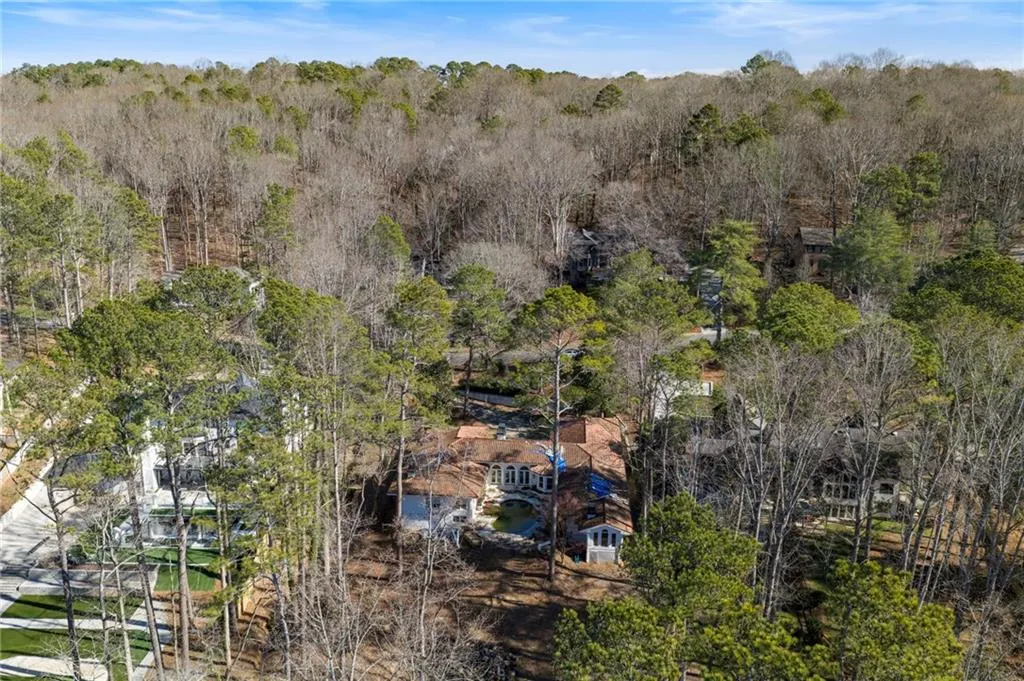 Aerial View of Home