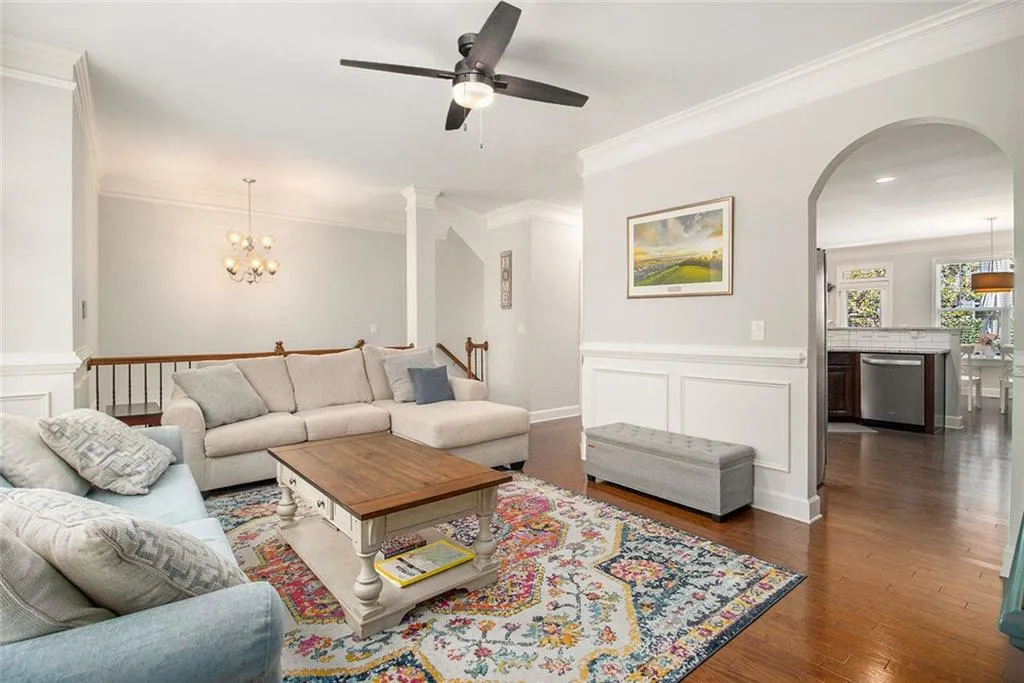 Living Room/View of Kitchen