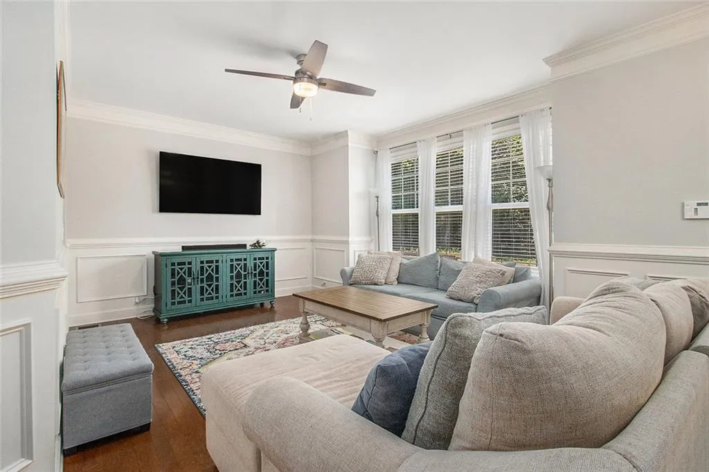 Living Room with Plenty of Natural Light