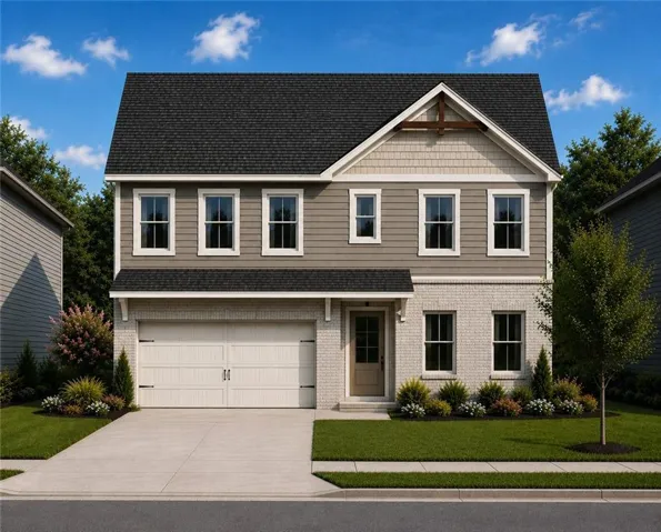 AI Generated Front Elevation