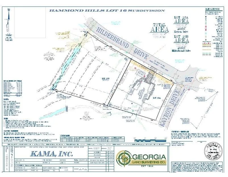 5850 Kayron Drive, Sandy Springs, Georgia 30328, ,Land,Sold,5850 Kayron Drive,6667220
