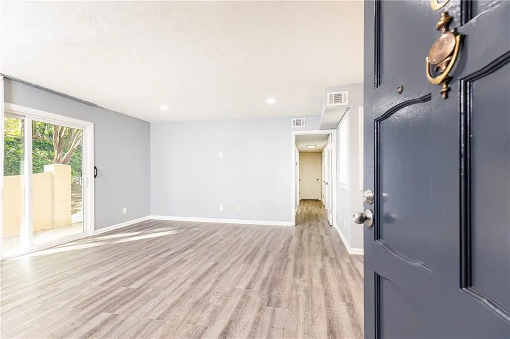 Living and dining area.