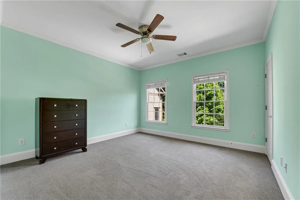 1st of 3 large secondary bedrooms on second level