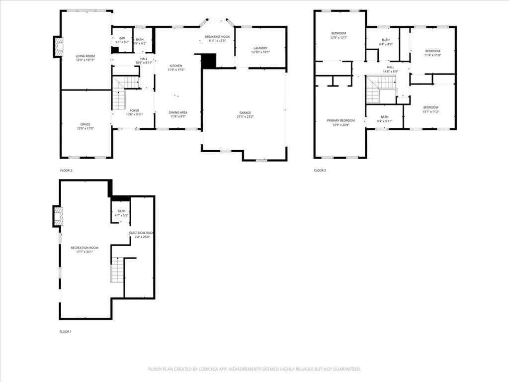 View of room layout