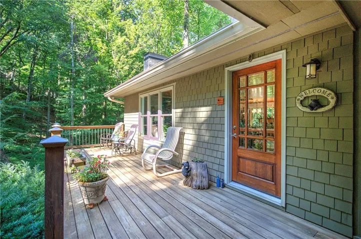 999 Crippled Oak is nestled in the woods on the 14th Fairway of Bent Tree's golf course.