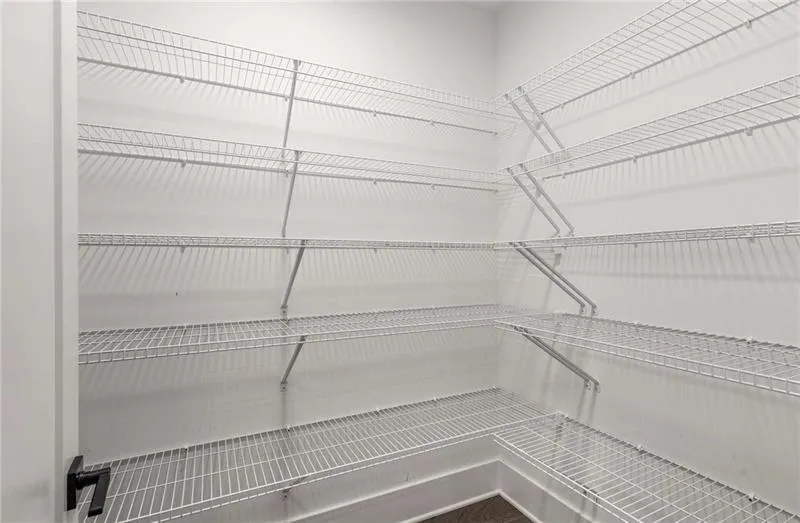 View of storage area