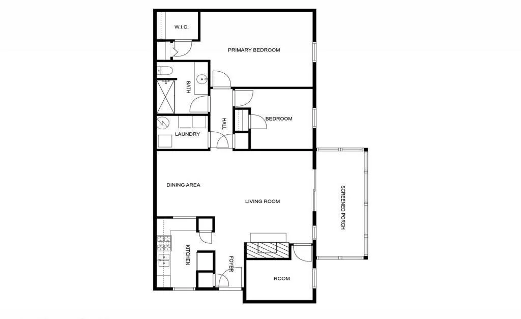 View of floor plan / room layout