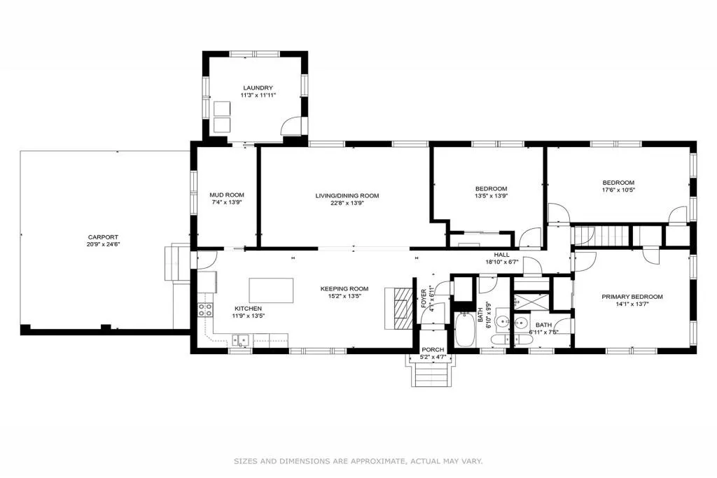 5631 Sherrell Drive, Sandy Springs, Georgia 30342, 3 Bedrooms Bedrooms, ,2 BathroomsBathrooms,Residential,Sold,5631 Sherrell Drive,7046452