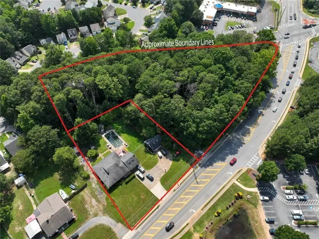 Both tracts approximate boundary lines