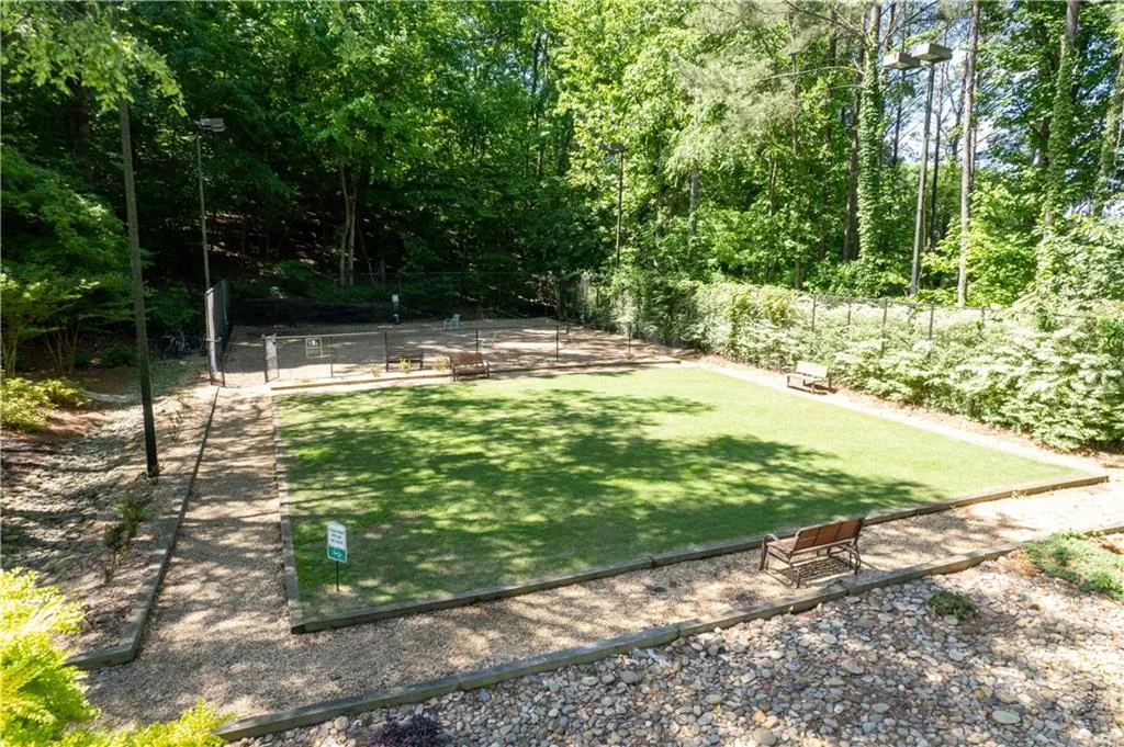 The community pet-friendly dog park.