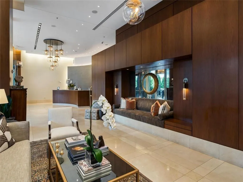View of building lobby
