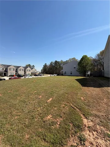 View of yard featuring a residential view