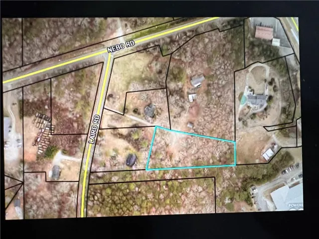 Survey Map. Illustrating the property's boundaries and surrounding roads